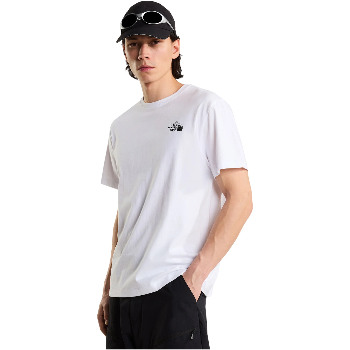 2026 The North Face Natutal High Society T-Shirt NF0A8JPQ - White